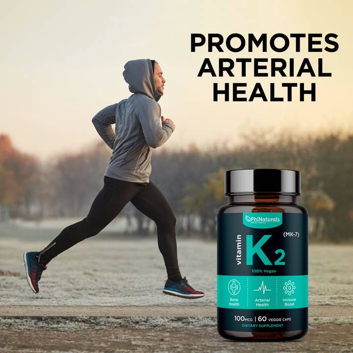 Excel Nutritionals LLC DBA Phi Naturals - Wholesale Oral Supplement/Vitamin - Vitamin K2 MK-7 100mcg Supplement4