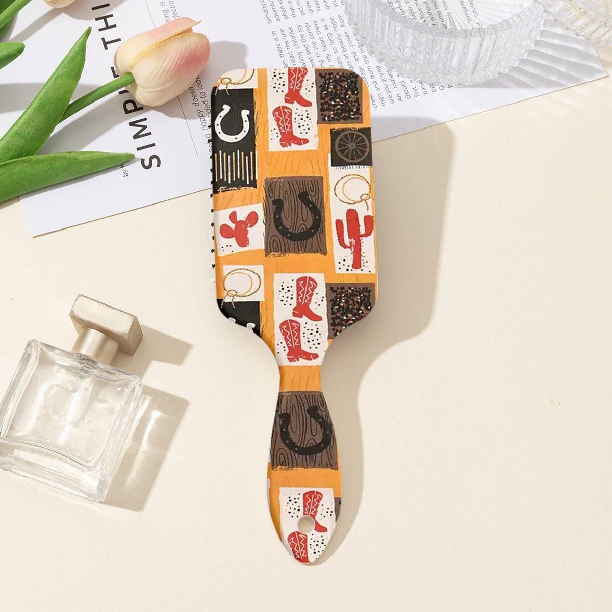 JOSSLYN by wall to wall - Wholesale Hair Brush/Comb - LARGE DETANGLE PADDLE HAIR BRUSH COMB | 40HC10010