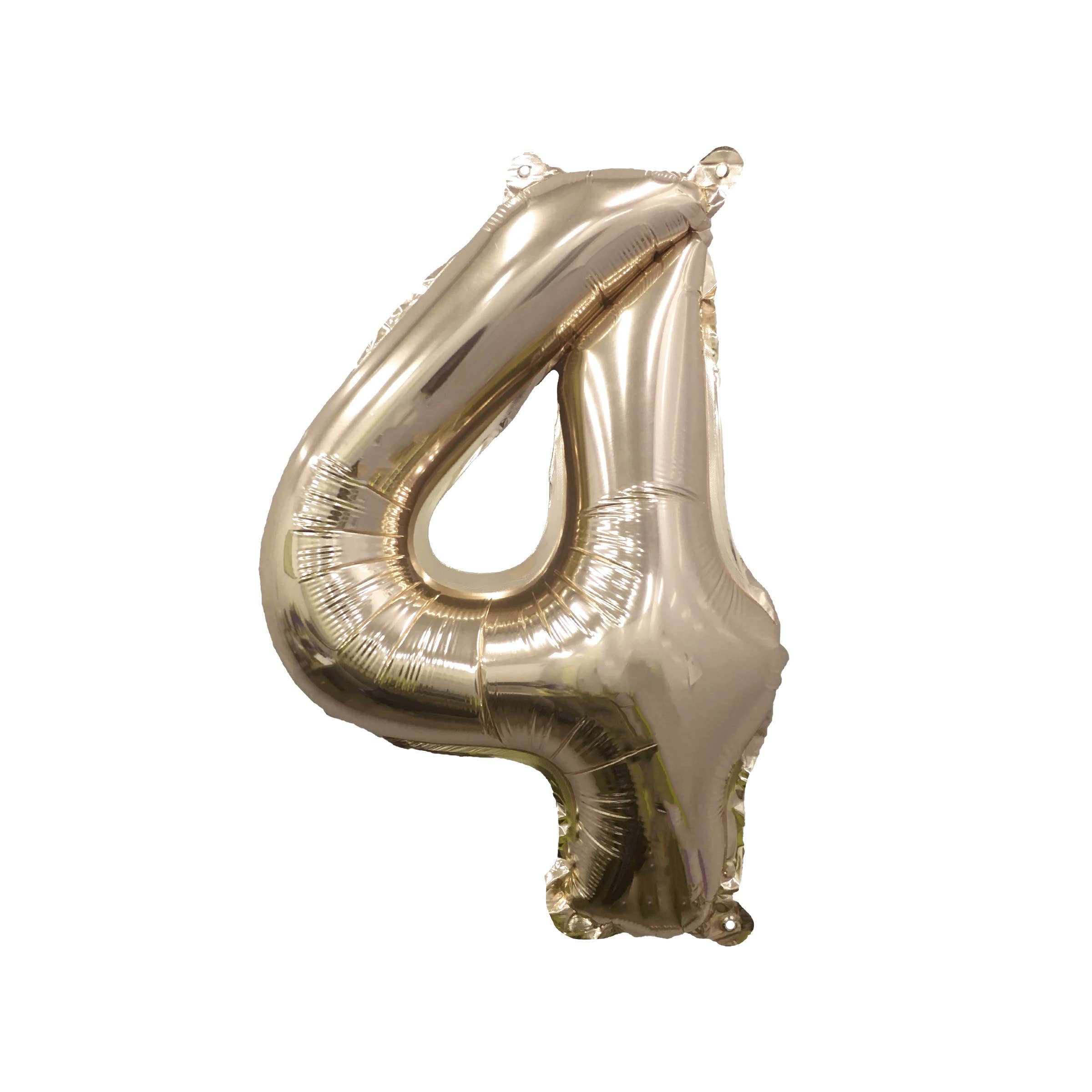 Ellie's Party Supply - Wholesale Balloon - Gold Number Balloon – 32” | Retail-Ready (Case of 3)4