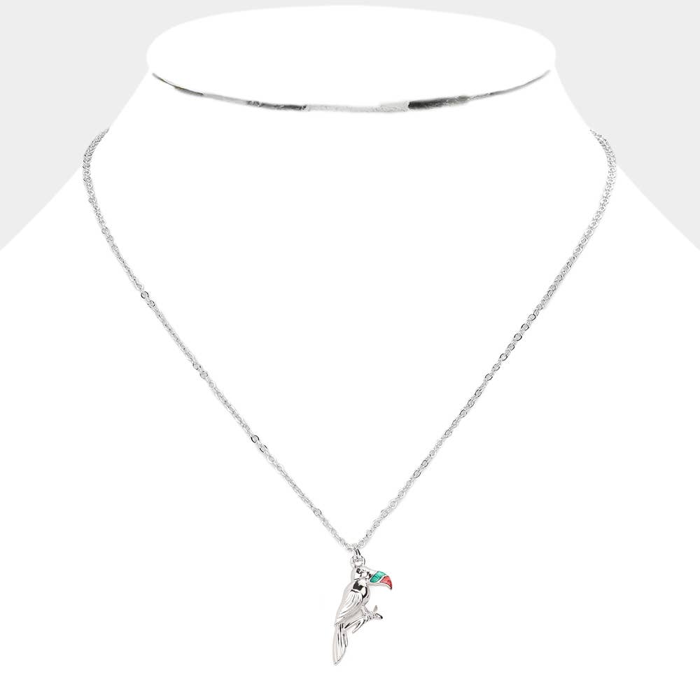 Sensibling Corp. - Wholesale Pendant/Charm Necklace - Toucan Pendant Necklace1