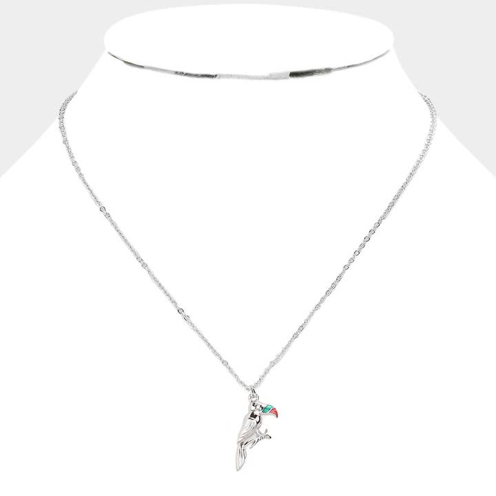 Sensibling Corp. - Wholesale Pendant/Charm Necklace - Toucan Pendant Necklace1