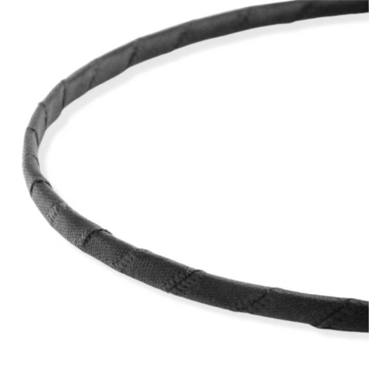 Topkids Accessories – wholesale Fashion headband – women's – 2pc Thin Satin Covered Metal Headbands Hair Bands Alice Bands Ribbon Wrapped Hairbands Head Bands Adult Women Girls Black White Pink Fuchsia22