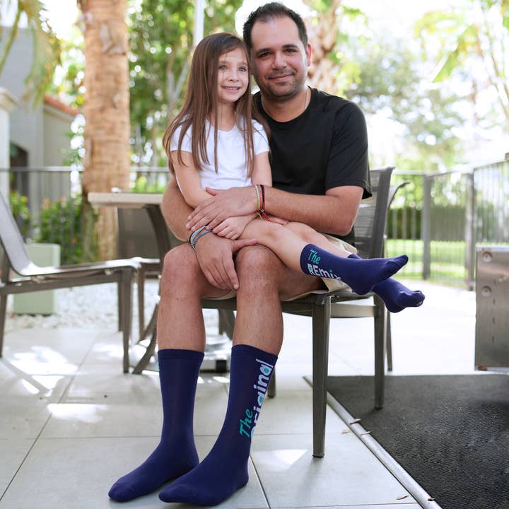 Boogie Toes - Wholesale Socks - Unisex - 2-pair Sidekicks Original Remix - Daddy & Me Socks Set2