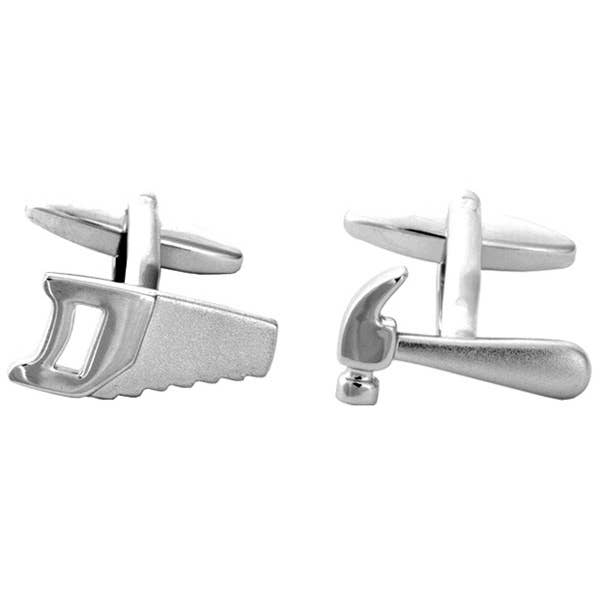 Dalaco - incorporating David Aster - Wholesale Cufflinks - Saw & Hammer Cufflinks