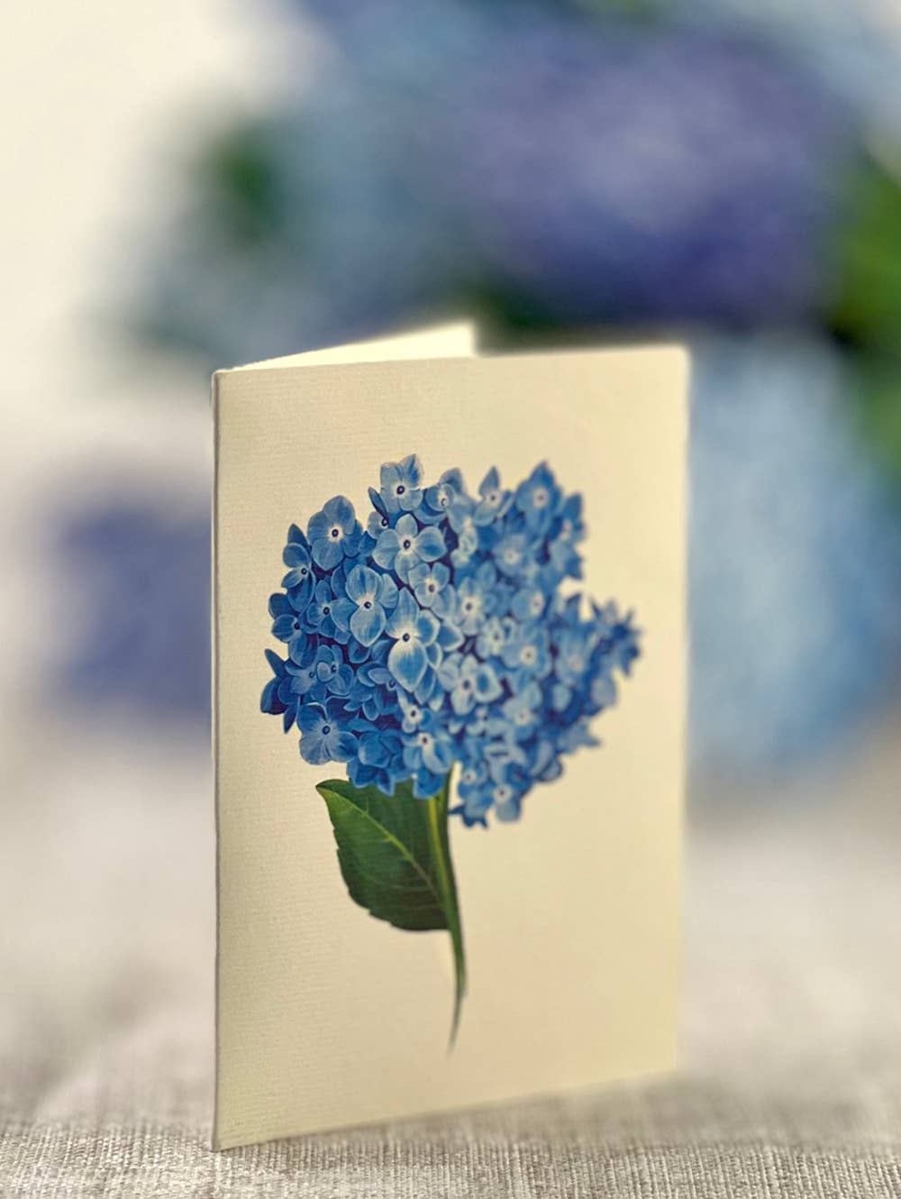 FreshCut Paper LLC – wholesale Everyday greeting card – Nantucket Hydrangeas (8 Pop-up Greeting Cards)4