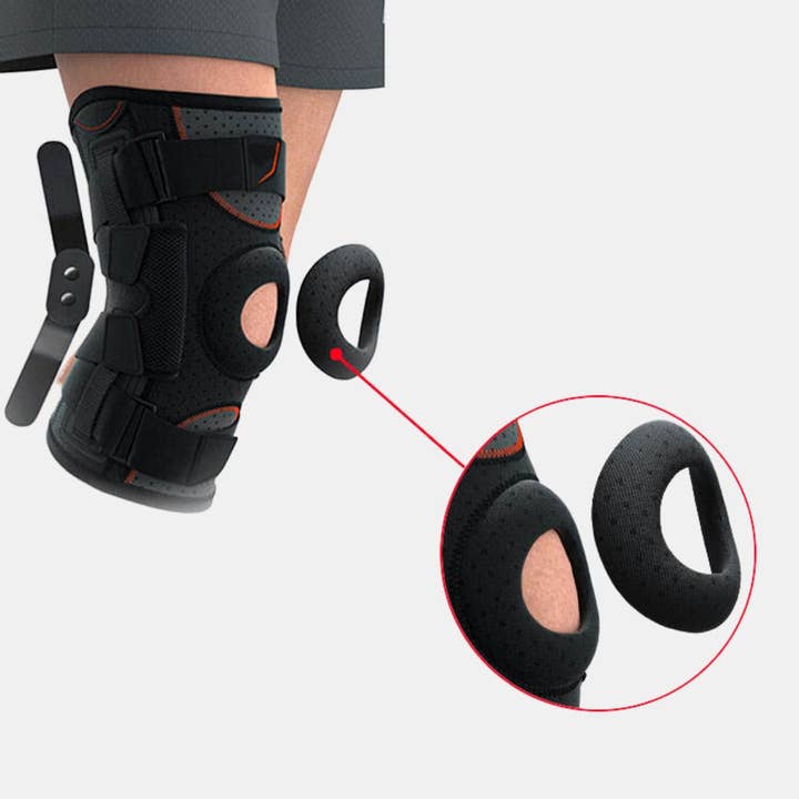 VIGOR - Wholesale Body brace/support - Neoprene Strong Support Sports Hinged Knee Pads Knee Brace(16