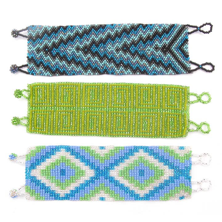 Lucia's Imports - Wholesale Cuff bracelet - Beaded Cuffs6