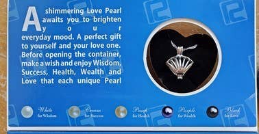 7 Star - Wholesale Pendant/Charm Necklace - "Shell" Love Pearl Kit with Pendant Necklace1