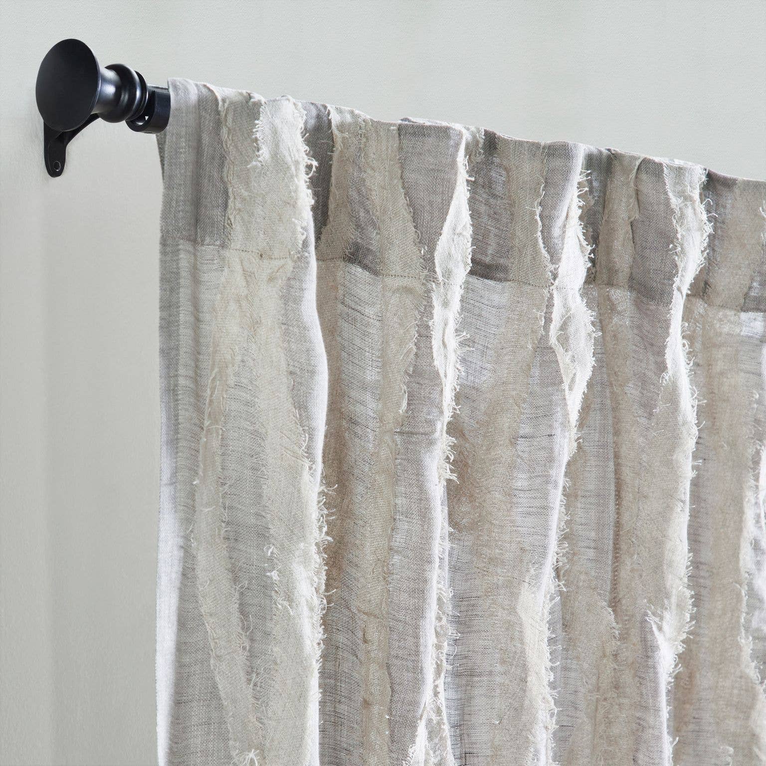 Natural Cortina Desfiante Linho Natural para venda a revendedores na Faire1