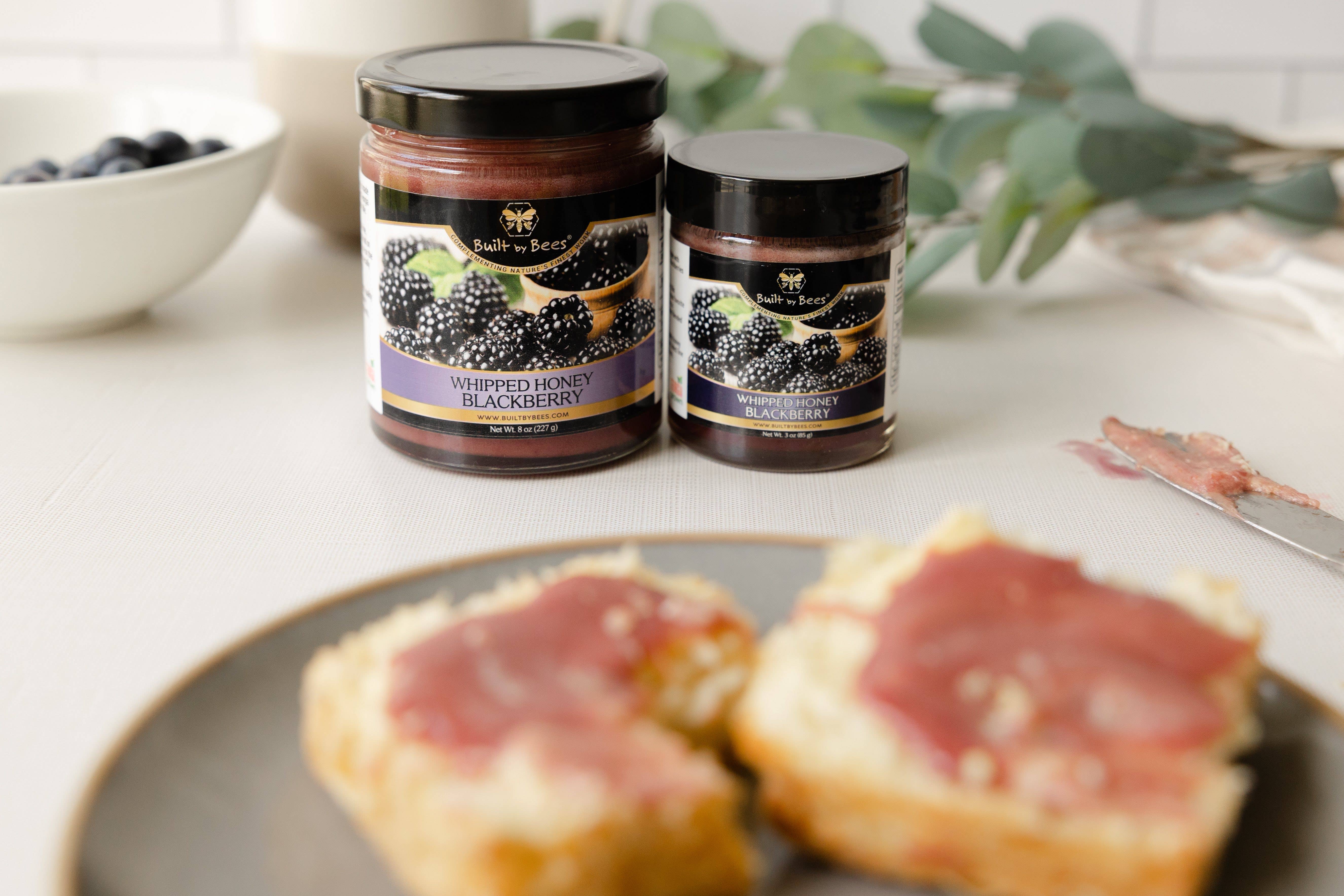 Built by Bees - Wholesale Honey - Blackberry Whipped Honey1