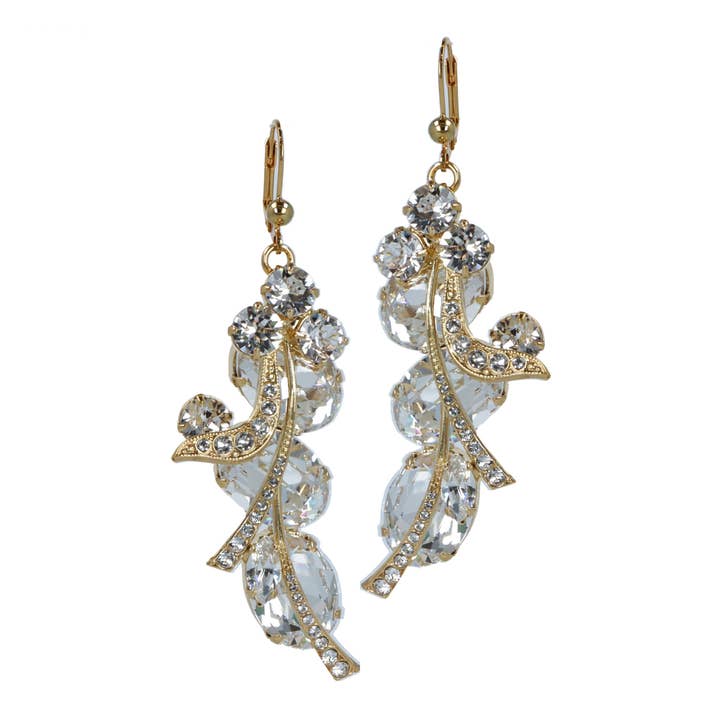 Boucles d’oreilles statement Forever - Or, faites main pour la vente par OTAZU