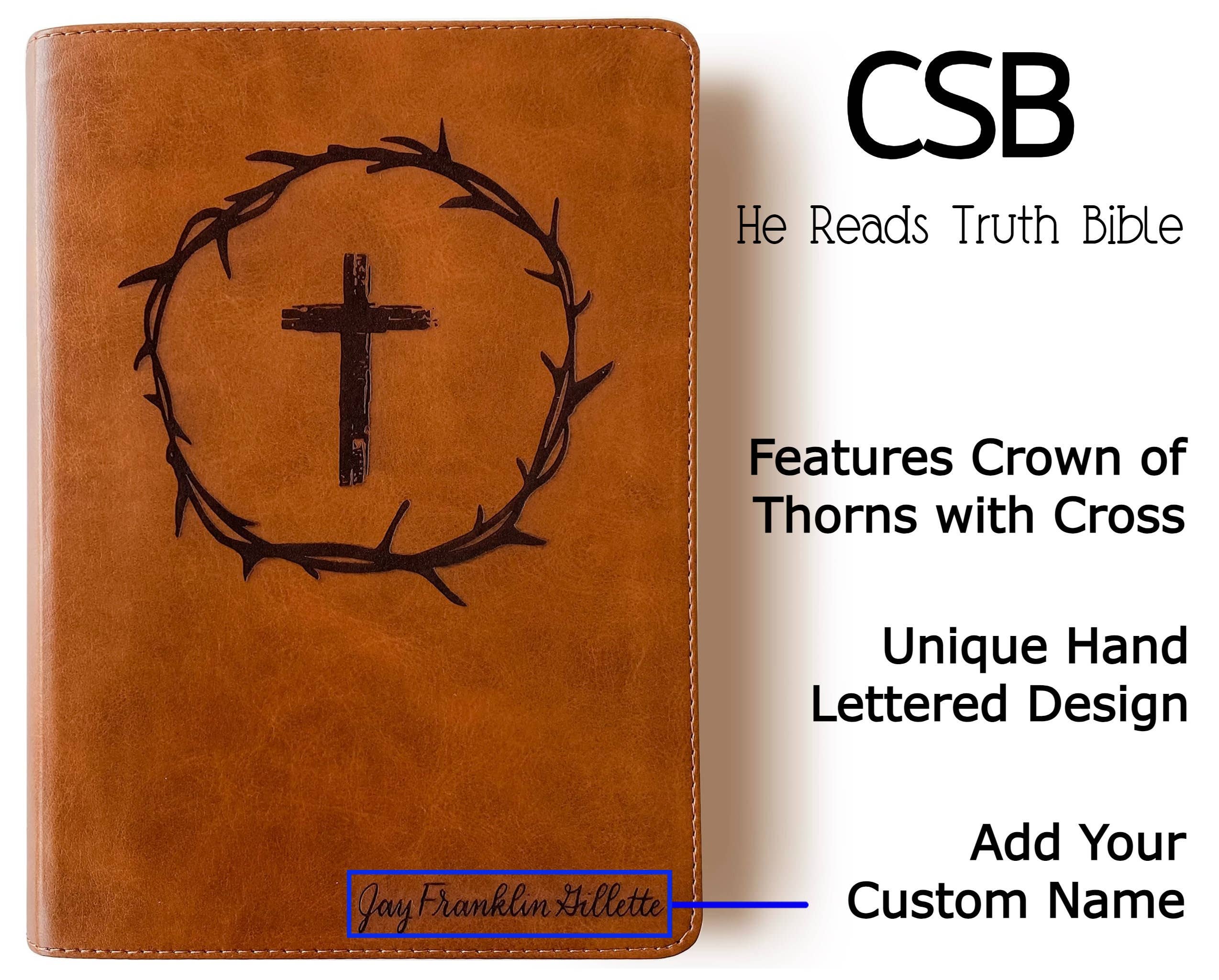 Joy Creative Bibles - Wholesale Religion - CSB He Read Truth Bible with Custom Name3
