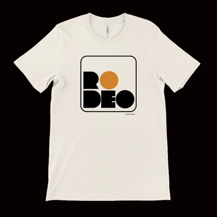RODEO MODERN TEE NATURAL for wholesale by Rodeo Hippie