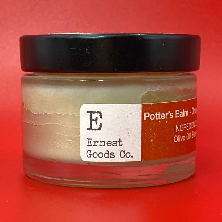 Orange Bergamot Potter’s Balm for wholesale by Ernest Goods Co.