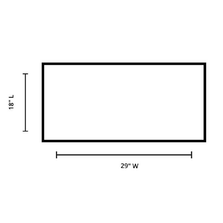 Black Coir Door Mat Namaste for wholesale on Faire1