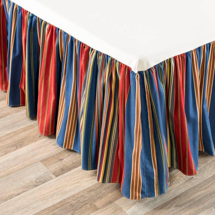 Wilderness Royal Bed Skirt for wholesale by Thomasville at Home