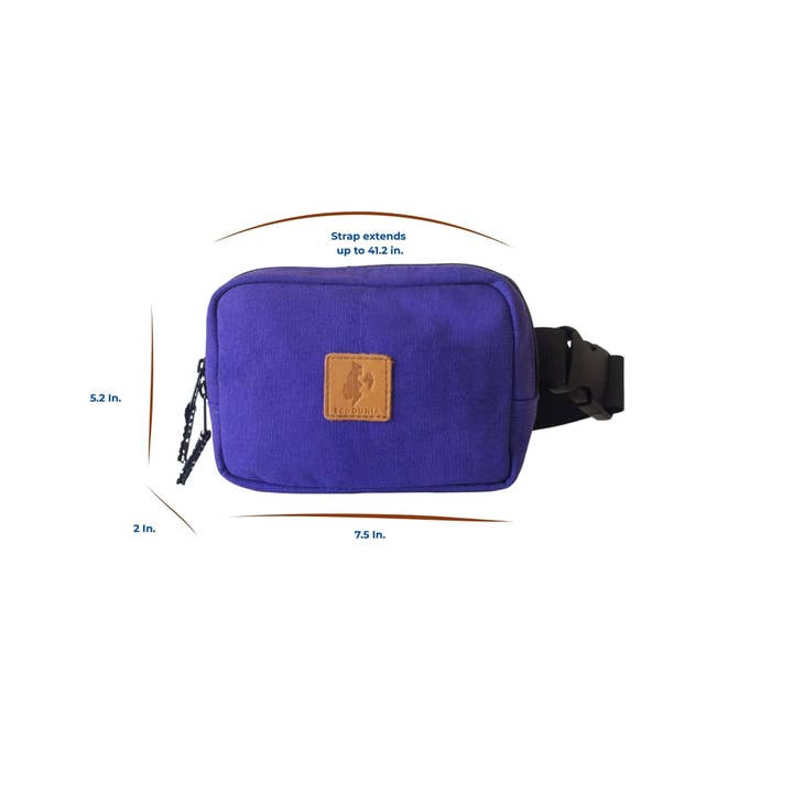 Ecodunia - Wholesale Belt Bag - Unisex - Canvas Crossbody Belt Bag Pouch, The Everywhere Belt Bag 1L53