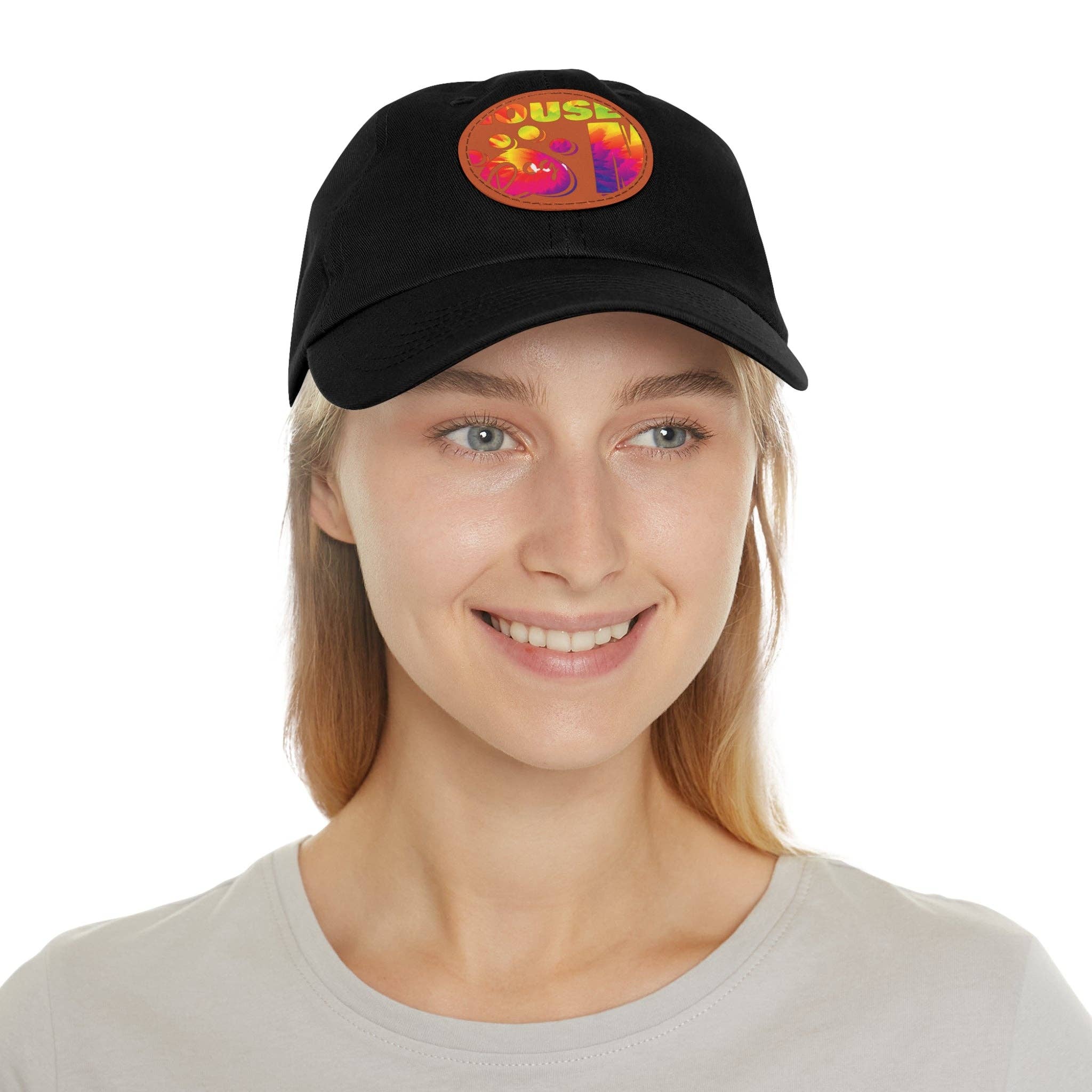 RC'nSONS - Wholesale Baseball Cap - Women's - Hat with Leather Patch (Round)2