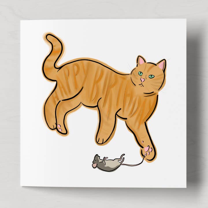 Purr-fect fødselsdagsgave (Tarantino Edition) for engroshandel hos FloofAndFlump Designs