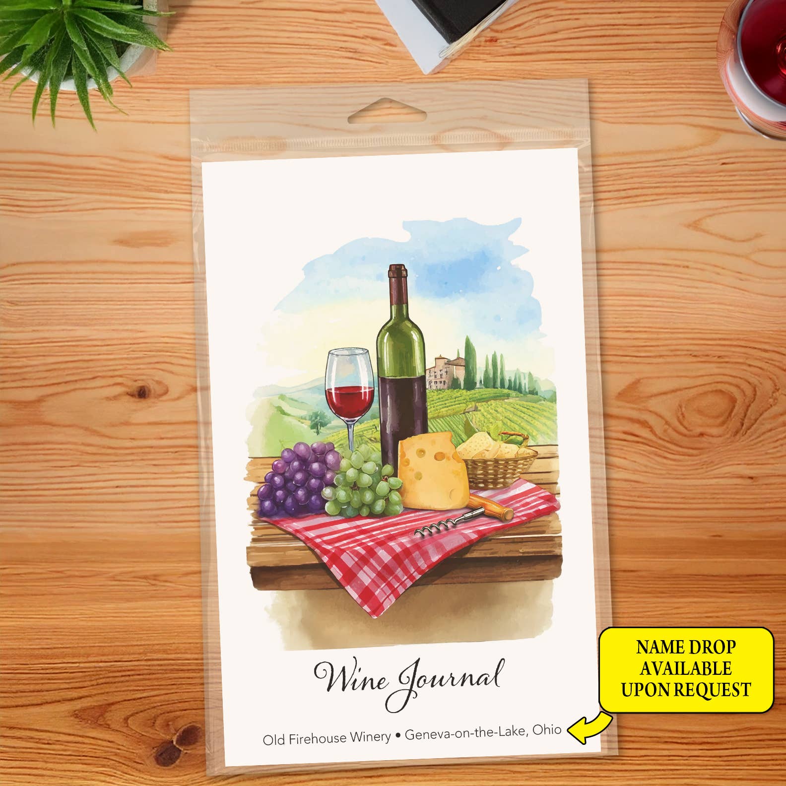 SJT Enterprises, Inc. – wholesale Journal/diary – Wine Journal booklet - 5.5" x 8.5" size0