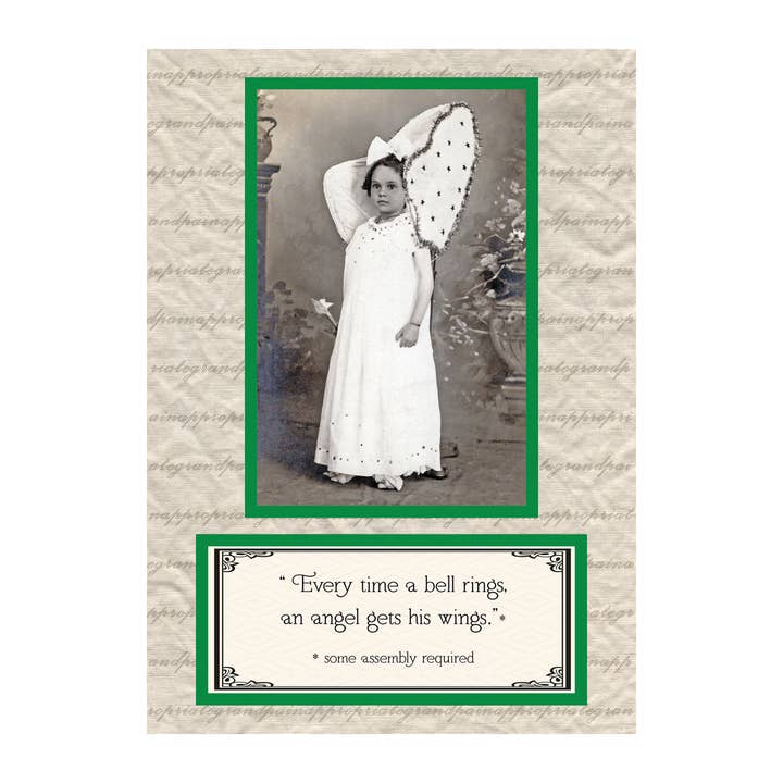 Holiday - Every Time A Bell Rings for wholesale by Inappropriate Grandpa Cards