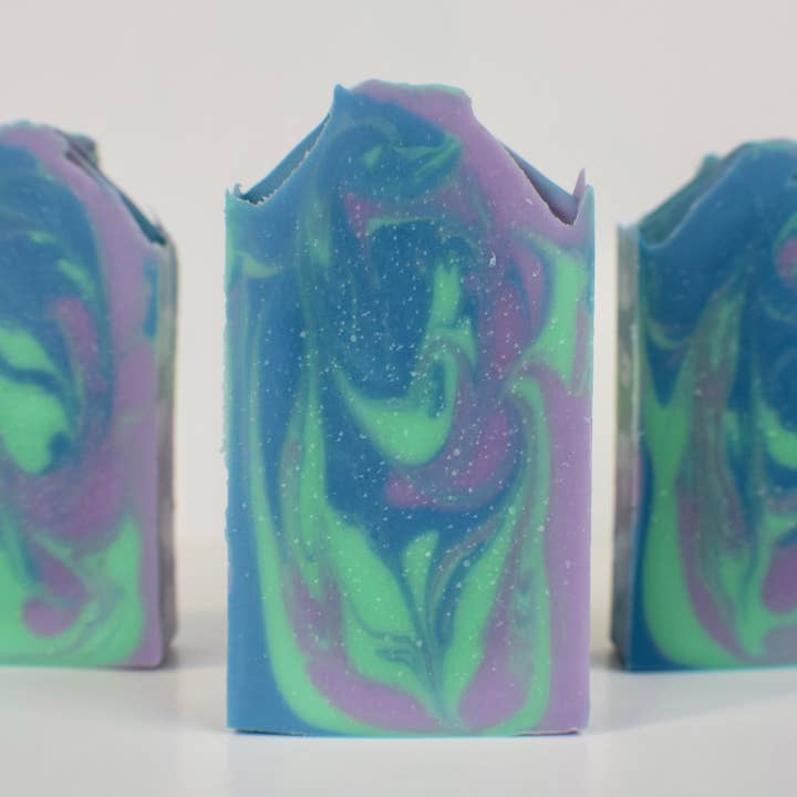 Northern Lights - Hemp Bar Soap for wholesale by Living Free Soapery