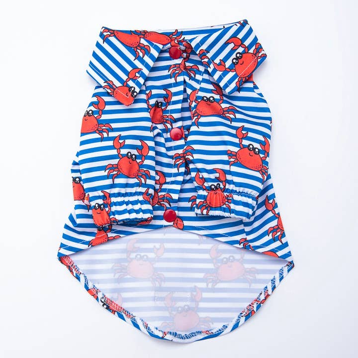 (SET OF 5) High-Quality -Crab Shirt -Big Dog- Perfect Dog Lover Gift - WEKKOPET for wholesale by WEKKOPET