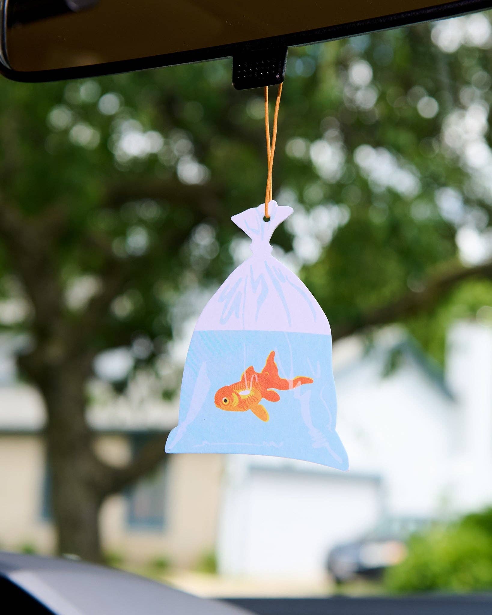 And Here We Are - Wholesale Air Freshener - Goldfish in a Bag Air Freshener - Rain Scent - Summer, County Fair, Pet, Fish - Stocking stuffer, Holiday, Gift Guide3