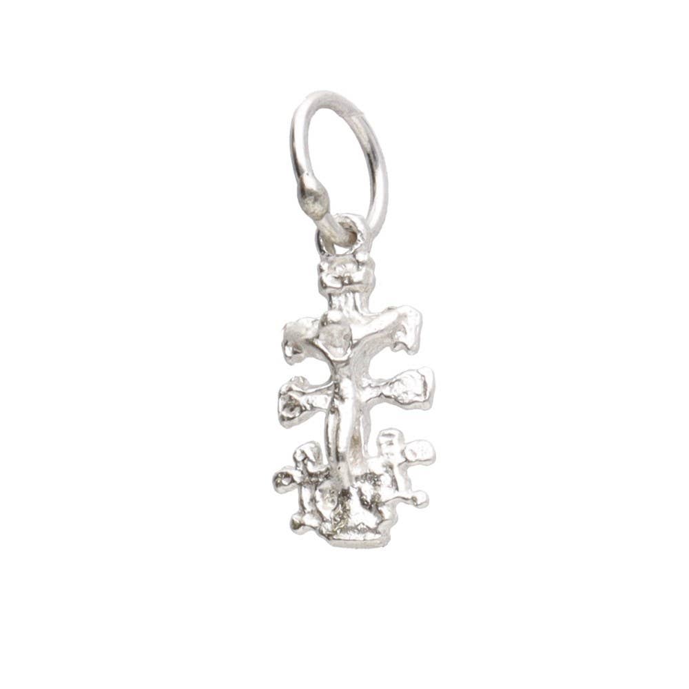 Vives de la Cortada S.L - Wholesale Individual Charm/Pendant - Mini Caravaca Cross Pendant in 925 Sterling Silver0