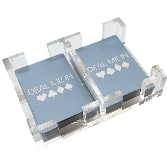 Lined Design - Wholesale Card Game - Canasta Card Spinner with Cards2