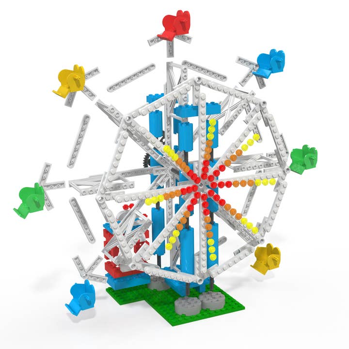 Coaster Dynamix - Wholesale Building Set - Kids - Fun Fair Ferris Wheel