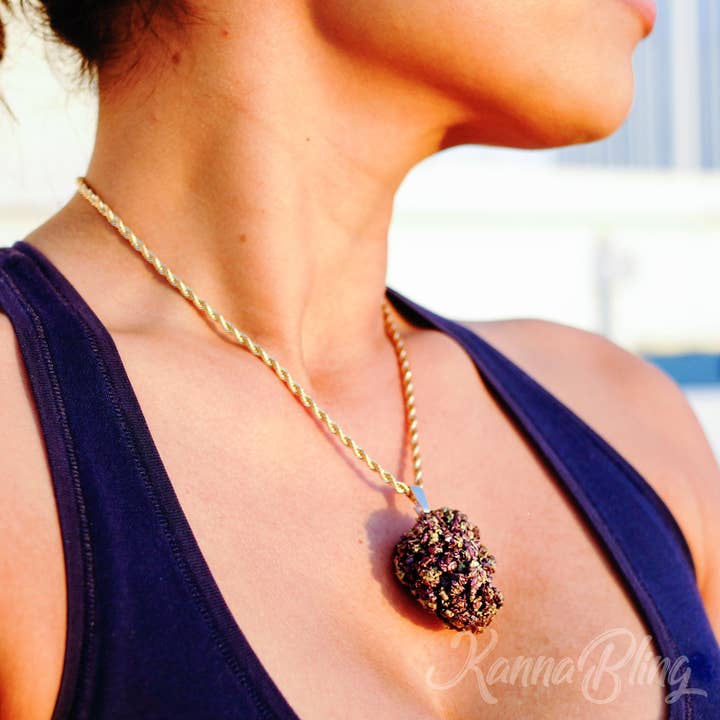 KannaBling - Gold Rope Chain 16" (Ladies) for wholesale by Kannabling