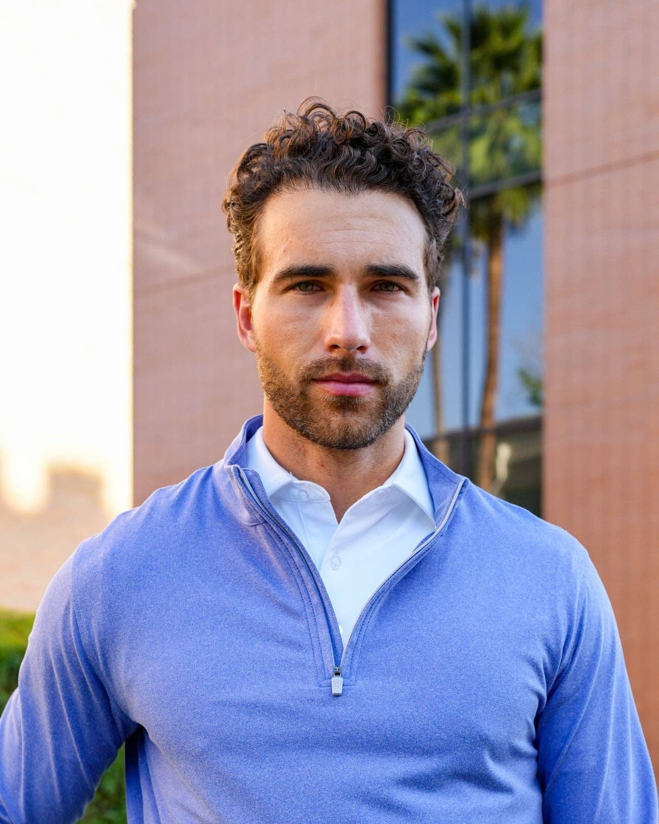 USA Palm – Polo - Homem por atacado – Fecho de 1/4 Mesclado42