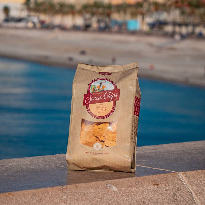 Socca Chips® - Wholesale Crisps - Chickpea flour chips - Nature (PACKAGING EN)2