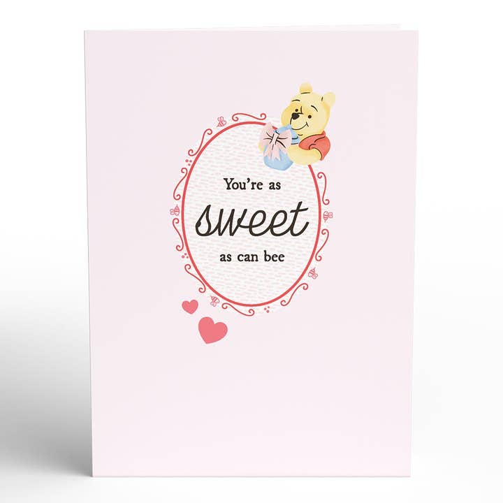 Lovepop Cards - Wholesale Love Card - Disney's Winnie The Pooh Sweet as Can Bee 5''x7'' Card