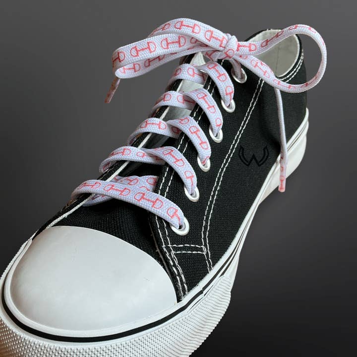 Westrian International - Wholesale Shoelaces – Unisex - Western Equestrian Snaffle Bit Print Shoelaces 45”6