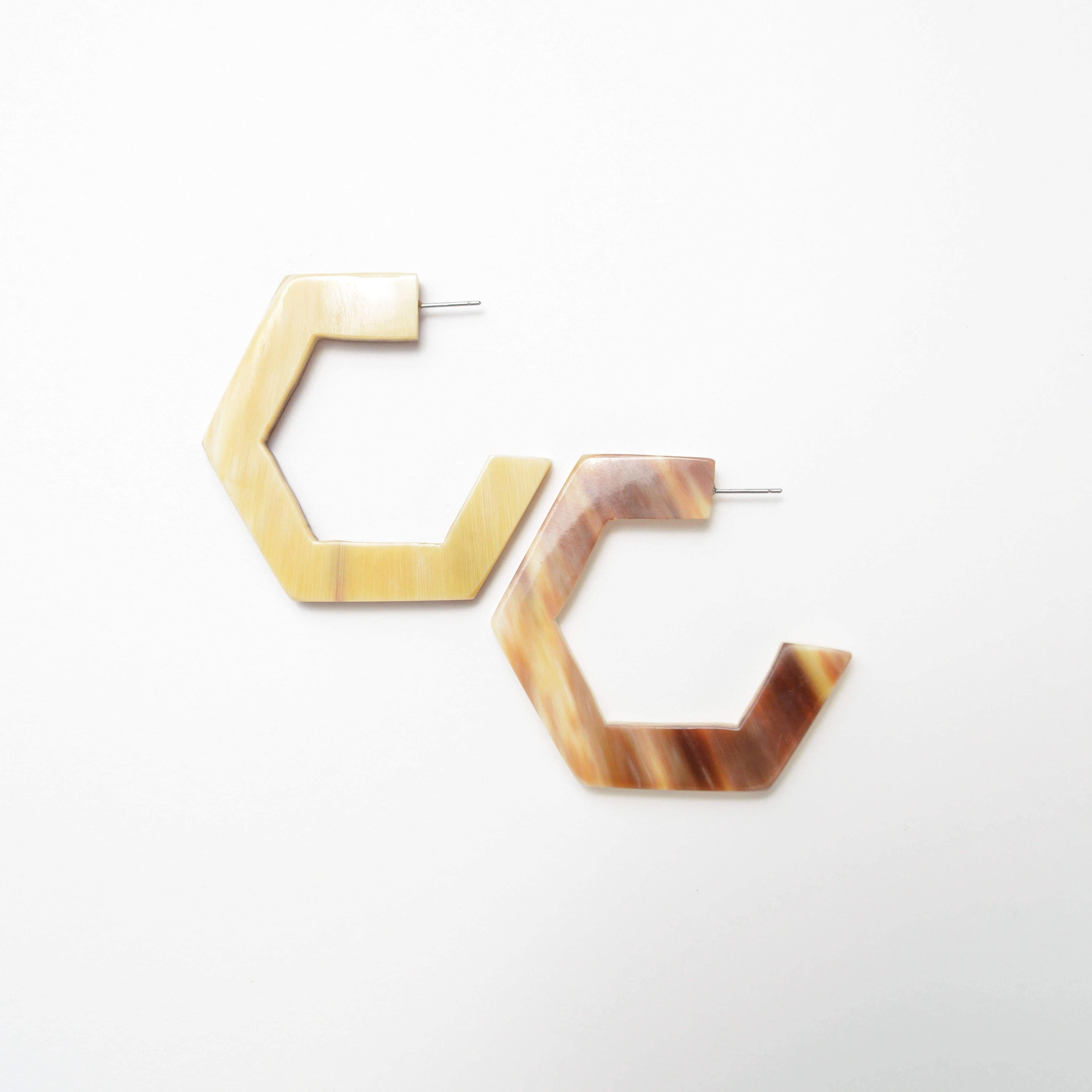 MAADILI COLLECTIVE – wholesale Hoop earrings – Honeycomb Hoop Earrings9