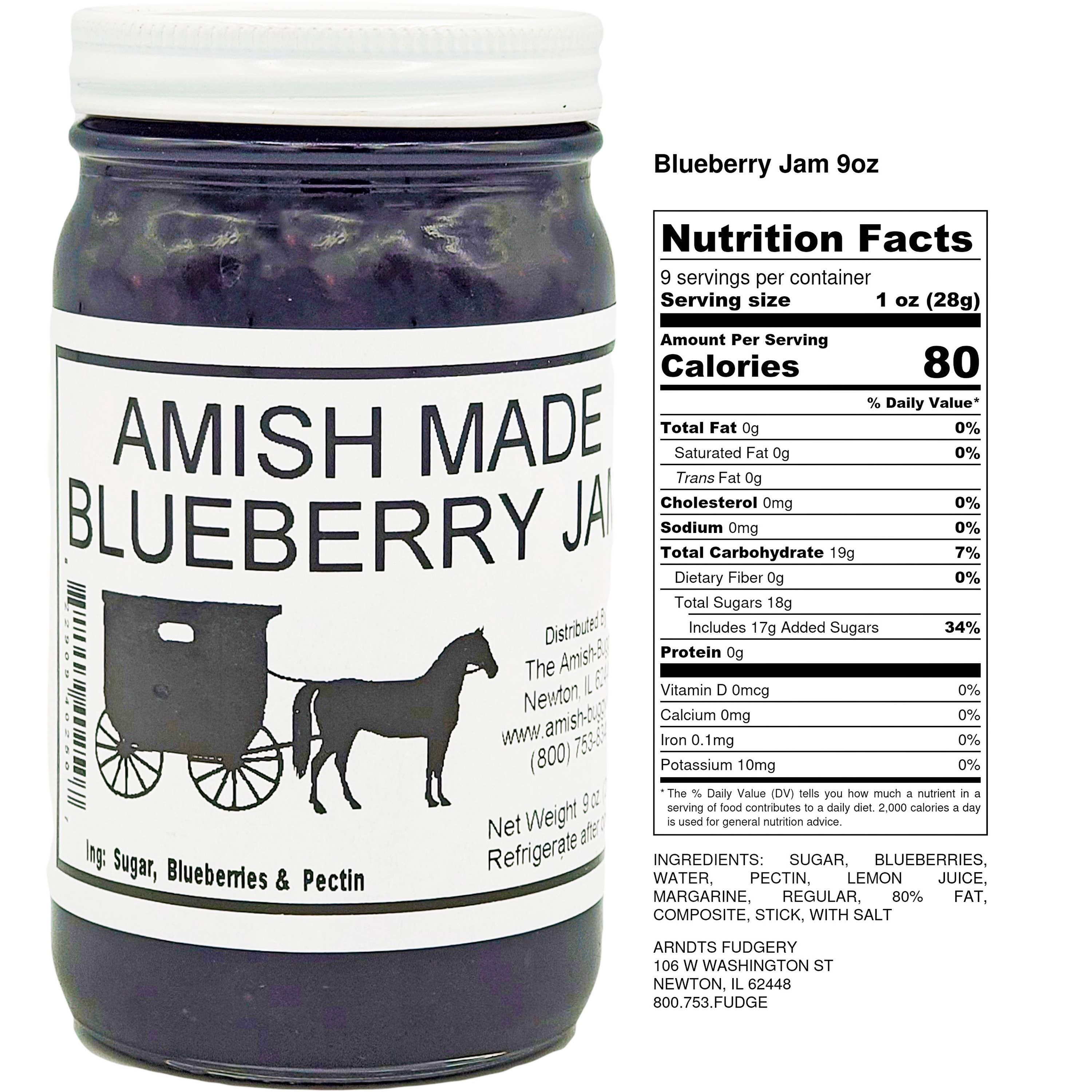 Arndt's Fudgery LLC - Wholesale Jam/Jelly - Amish made Jam and Jellies - 8 oz.10
