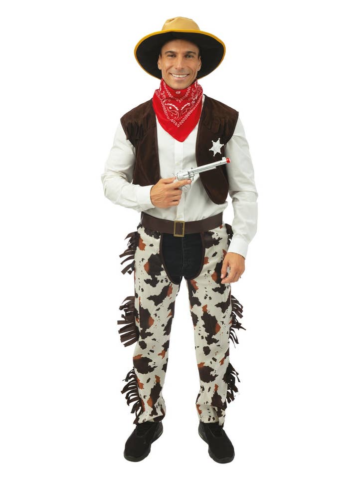 Fato de Cowboy - Adulto - S/M por atacado de P'tit Clown