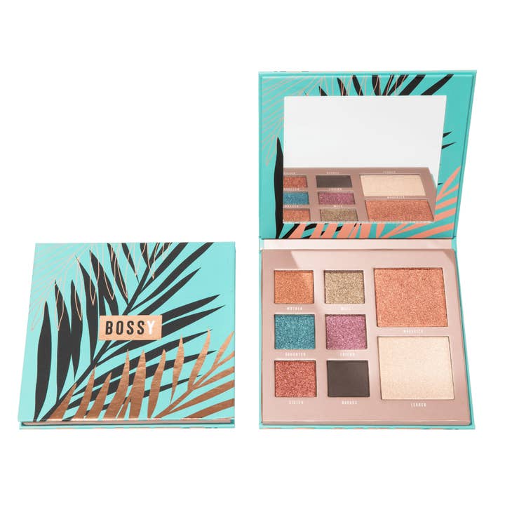 Bossy Cosmetics Inc – wholesale Face make-up palette – Beauty Meets Drive Combo Palette