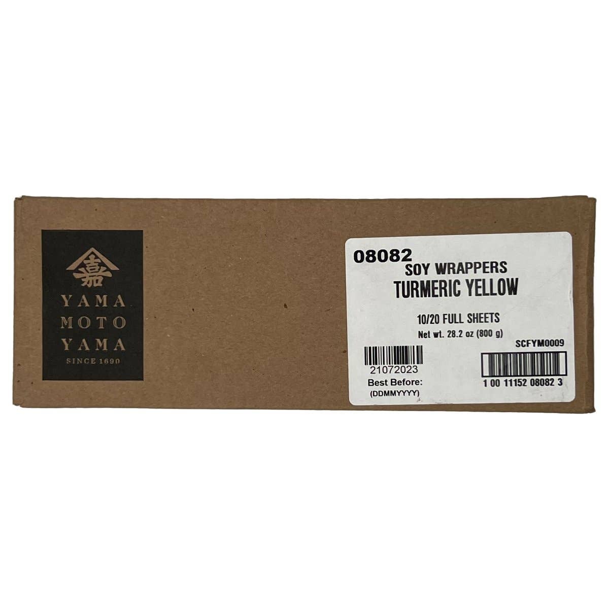 Ciao Imports - Wholesale DIY Food Kit - Yamamotoyama, Sushi Party Soy Wrappers, Turmeric Yellow, (10-Pack) 200 sheets3