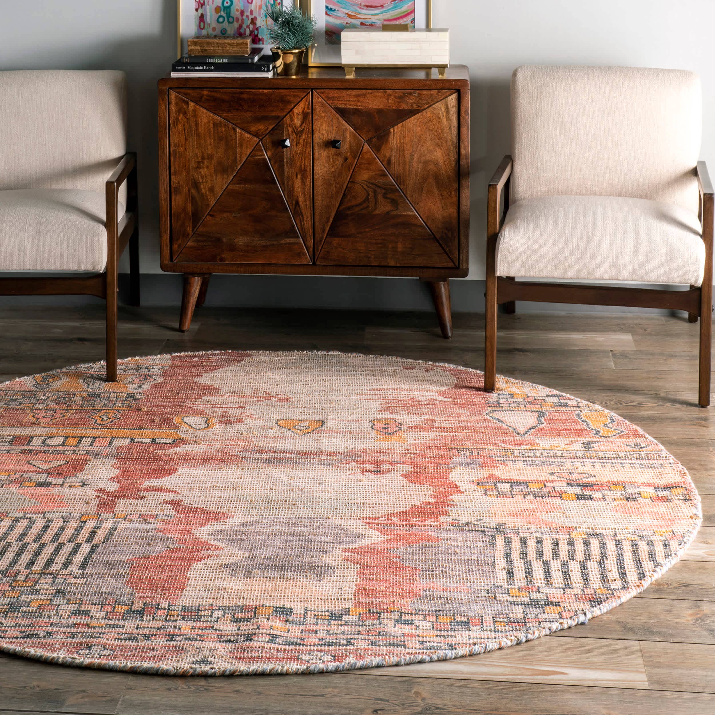 Multi Vintage Flatweave Hermina Area Rug for wholesale on Faire3