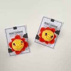 Crochet Happens - Wholesale Stuffed/Plush Toy - Kids & Baby - Pocket Sunshines - Set of 8 - Made to Order0