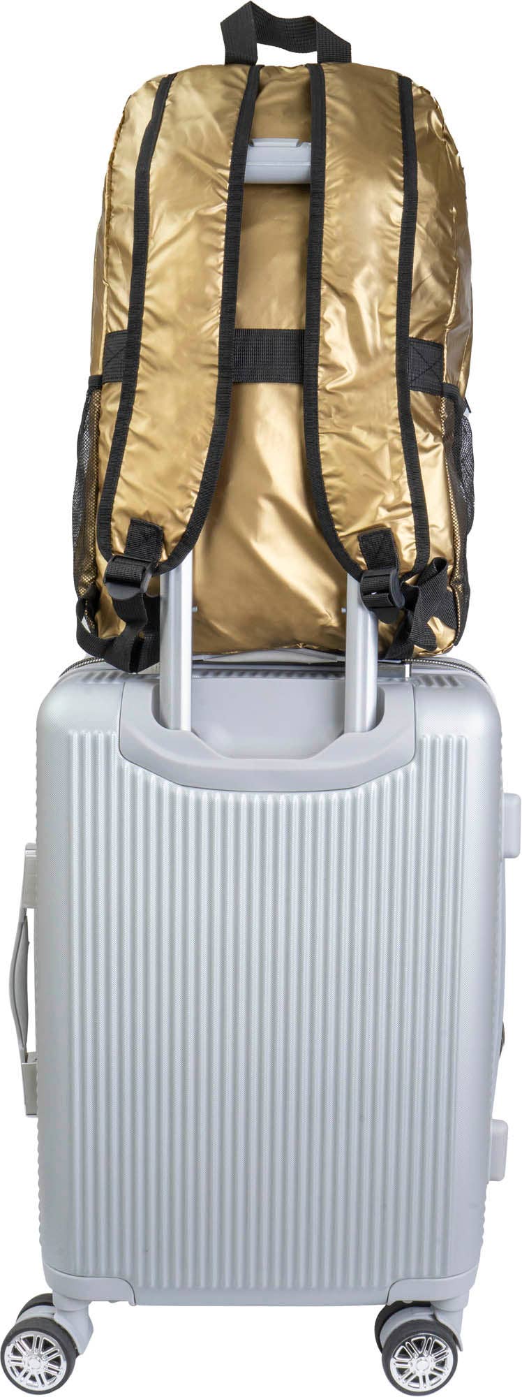 Magid – Engroshandel Rygsæk - Unisex – Boarding Pass Genanvendelig Metallic Foldbar & Pakbar Pouch Rygsæk9