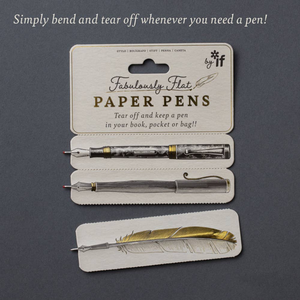 if USA - Wholesale Pen - Fabulously Flat Paper Pens1