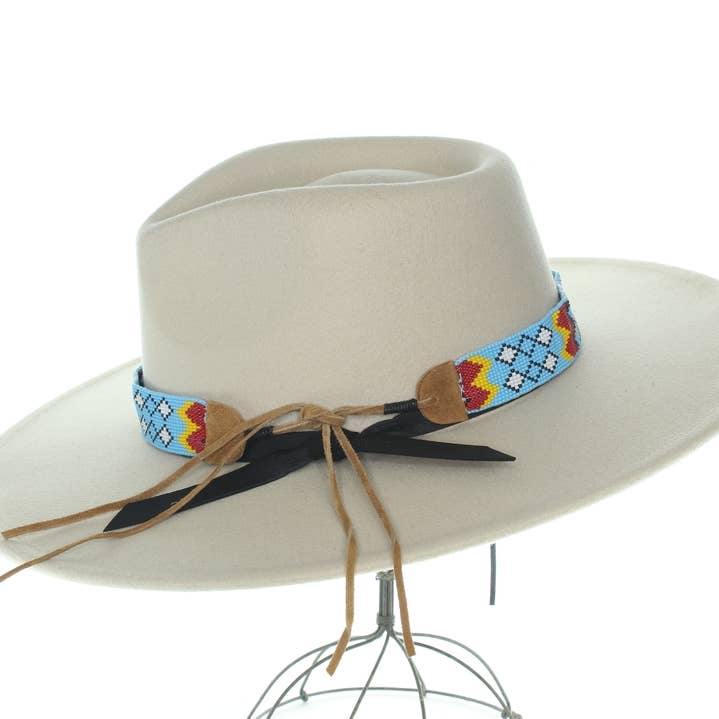 HHH Designs - Wholesale Hat Accessory - Women's - Beaded Hat Band , adjustable , sold by each