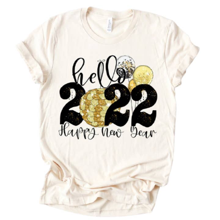 Hello 2022 New Year Shirt for wholesale by Londas Trendy Tees