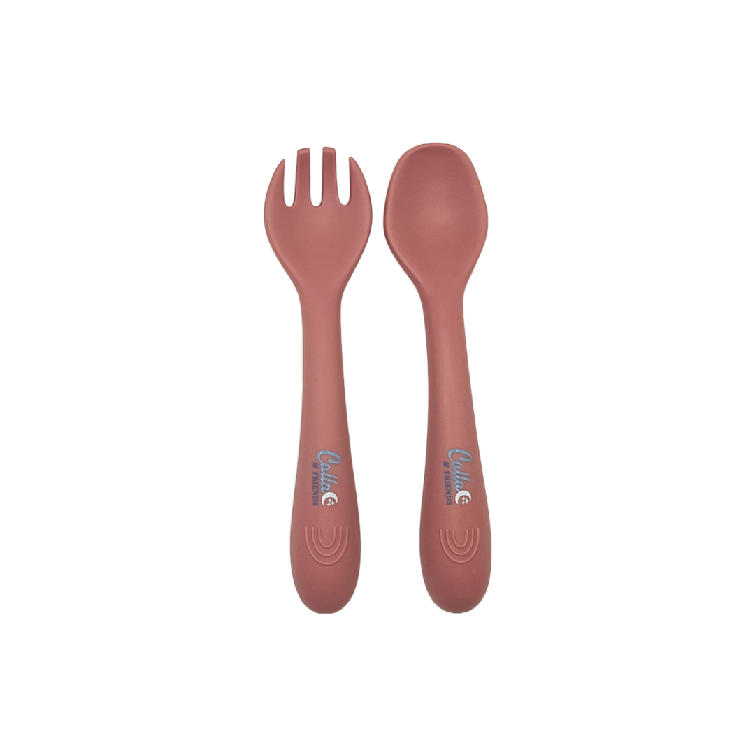 Calla & Friends - Wholesale Flatware Set - Kids & Baby - My First Silicone Utensils10