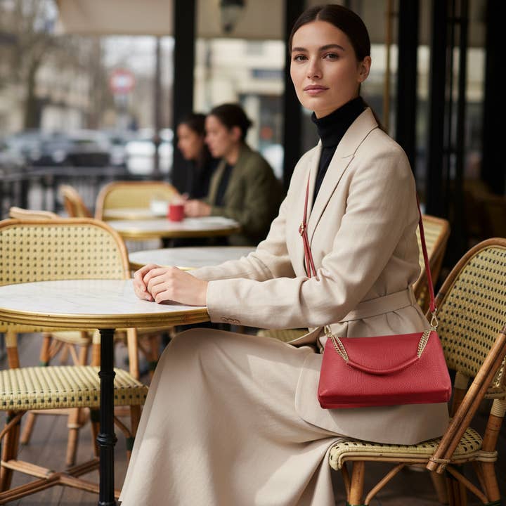 TAKEASY – Bolsa de ombro – Mulher por atacado – Mala a Tiracolo de Pele de Vitela33