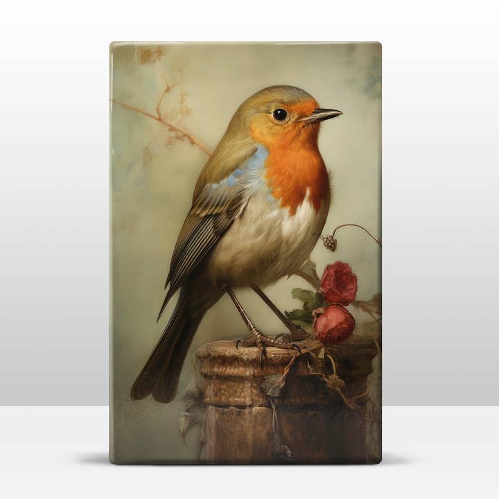 Robin - Mini-Lackdruck - 9,6 x 14,6 cm - LPS414 für den Großhandel von Laqueprint